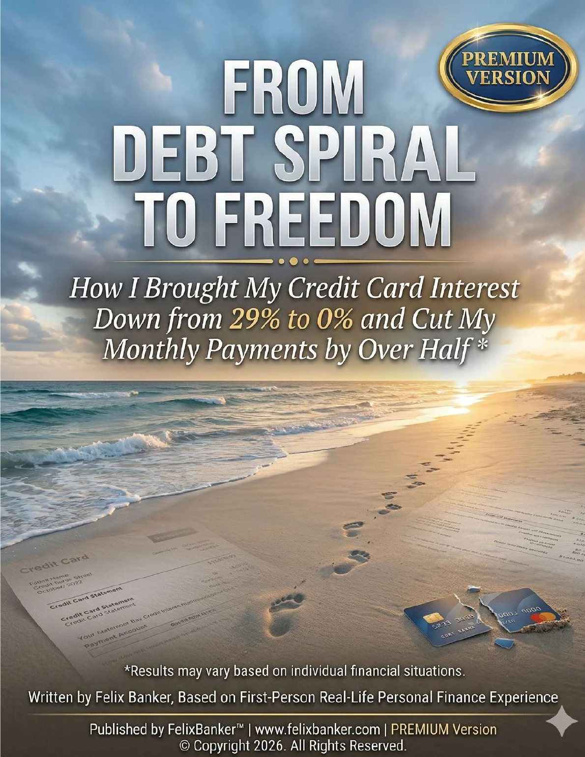 From Debt Spiral to Freedom Premium Edition ebook cover